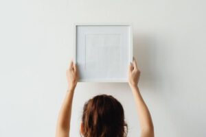 how high to hang wall art