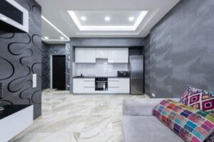 statement kitchen ceiling design trends