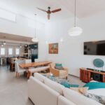 open concept living room layout